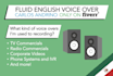 record a professional fluid english voice over