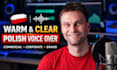 record a professional native polish male voice over