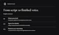 record a professional male english voice over