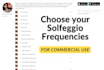 produce exclusive solfeggio frequencies with relaxing meditation music