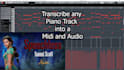 transcribe any piano audio track into midi
