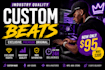 produce an industry quality custom beat exclusively for you