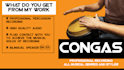 record congas in your musical production