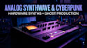 ghost produce dark synthwave, retrowave or cyberpunk track