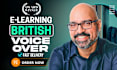 record a clear and natural british elearning educational voice over