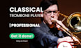 record classical trombone scores