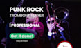be your punk rock trombone player