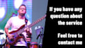 be your session bass player
