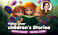 be your female voice narrator for a childrens story