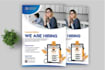 design tax, motion, animated, hiring, medical, political and trucking flyer