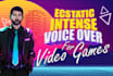 record dynamic american voice overs for video games