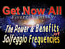 produce any customized solfeggio frequencies