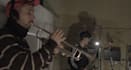 record a live horn section, lines and improvised solos