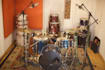 record real vintage and classic acoustic groovy drums