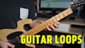 record cool electric guitar loops for you