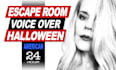 do a scary creepy witch halloween voice over
