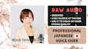 provide authentic japanese voiceover for your projects