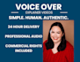 record a confident female voice for explainer videos