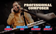 create upbeat percussion background music