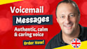 record a friendly, trusted professional british IVR voicemail phone message