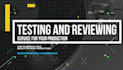 do qa testing and review on your techno music production