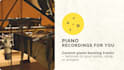 record piano accompaniments and backing tracks
