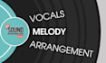compose a melody for your song, record vocals, arrangement