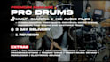 be your professional drummer to record HQ acoustic drums