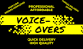 provide a professional american male voice over