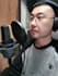make a broadcast male voice recording