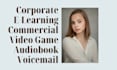 record a professional british female voice over for you