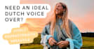 be your lively female dutch voice over