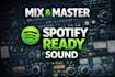 mix and master you song for a spotify ready release