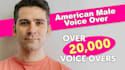 do a natural american male voice over for radio or TV
