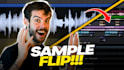 flip any sample to a drill or trap beat