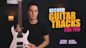 record professional electric guitar, studio quality