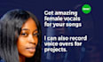 record professional female voiceovers