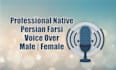 record female persian farsi and kurdish sorani voice over