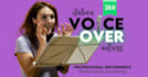 be your pro italian voice over actress for audiobooks