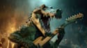 create a hard rock metal music soundtrack song or loop