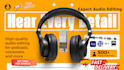 do forensic audio clean up, enhancement and restoration
