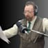 record a disturbed old man voiceover