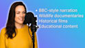 record authentic british wildlife documentary narration