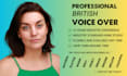 record british voice over