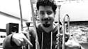 record brass section, trumpet and trombone, in your song