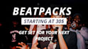 produce a high quality, industry standart beatpack