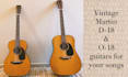 record authentic americana, bluegrass and country acoustic guitar