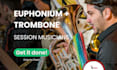 record pro euphonium and trombone tracks