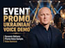 record a ukrainian male voice over for commercials and ads