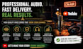 record an irish male accent youtube video voice over
